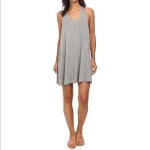 RVCA Won Short Dress in heather grey SZ Small
